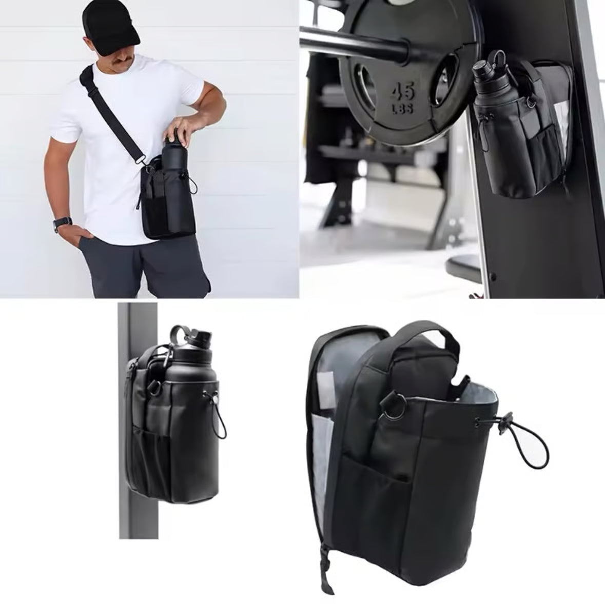 magnetic gym bag